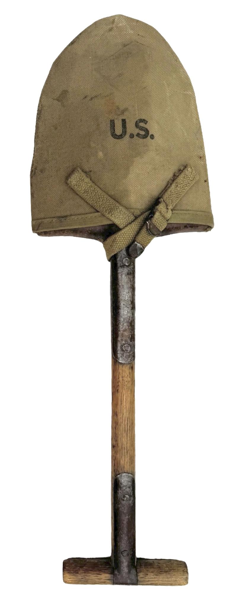 US WW2 T Shovel and Cover