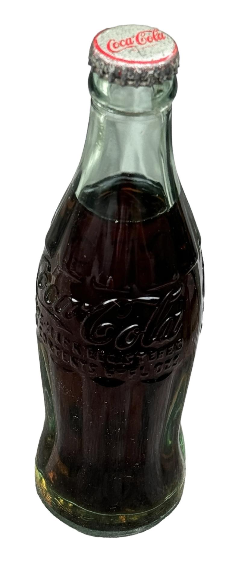 US WW2 Coca Cola Bottle (with content)