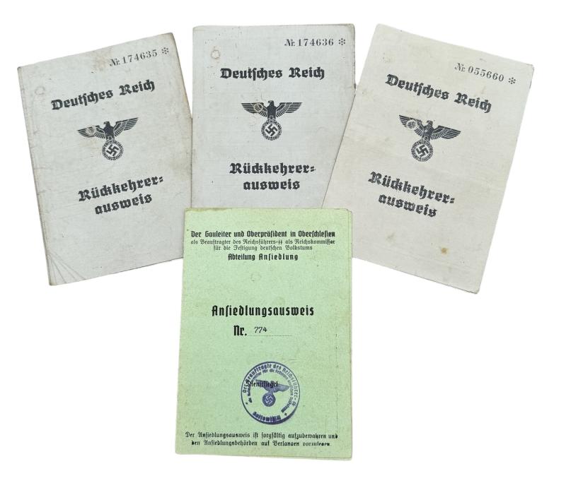 Third Reich Personal Travel Documents (re-emigration)