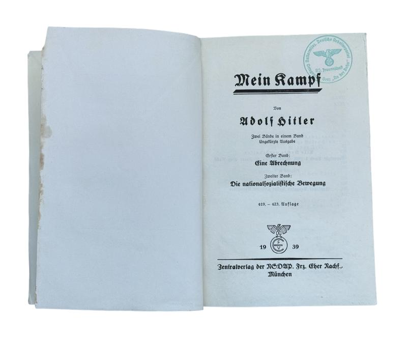 Adolf Hitlers Mein Kampf