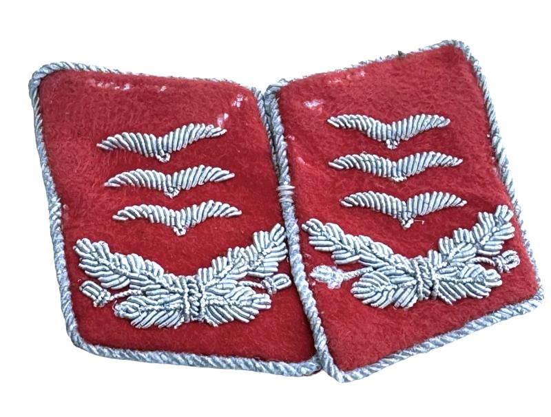 Luftwaffe Flak Officers Collar Tabs