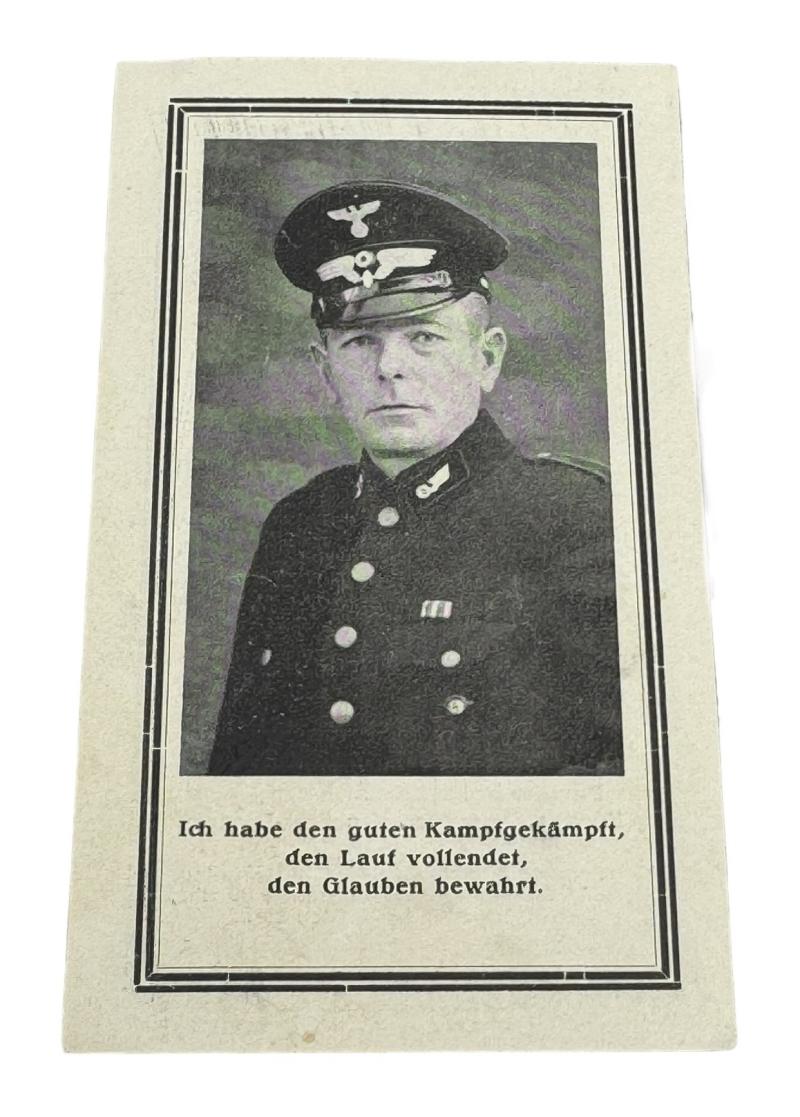 Death Notice Deutsche Reichsbahn Worker