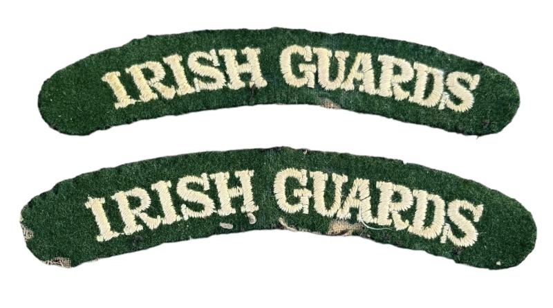 WW2 Irish Guards Shoulder Titles (Pair)