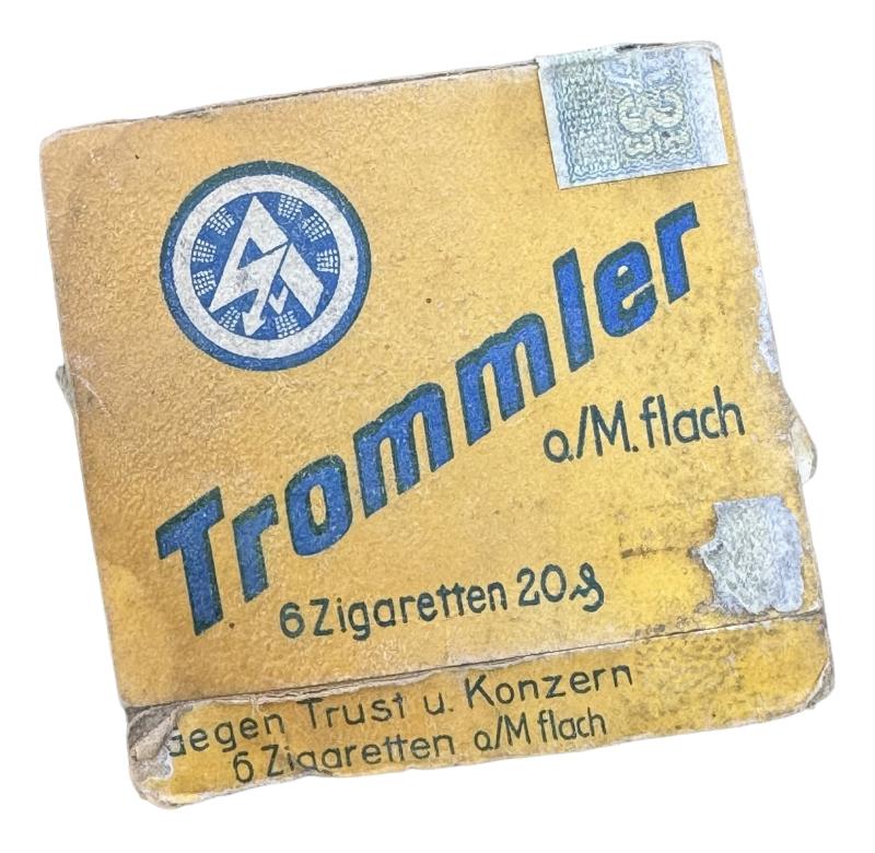 SA Trommler Cigarette Package