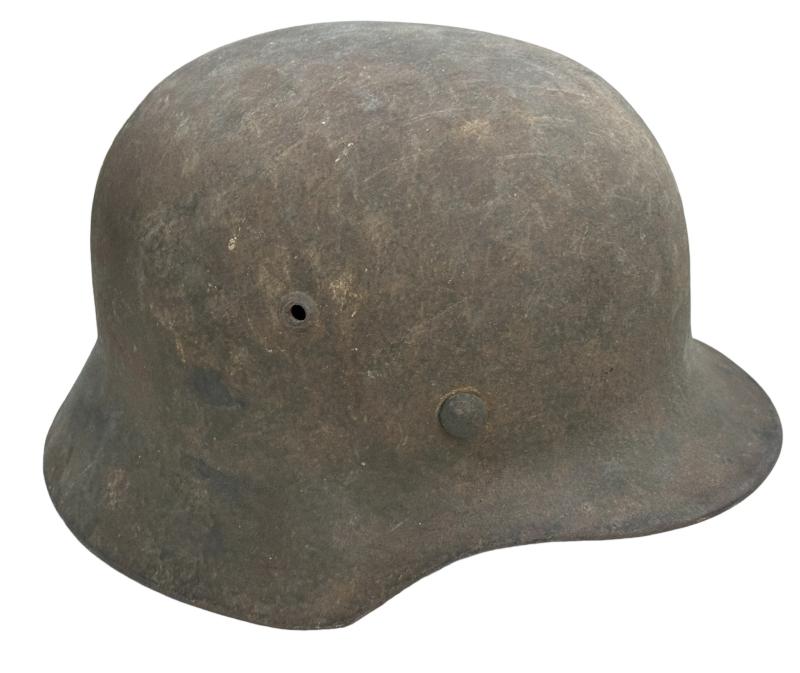 Wehrmacht M35 ND Helmet with 1940 rough structure camo Paint