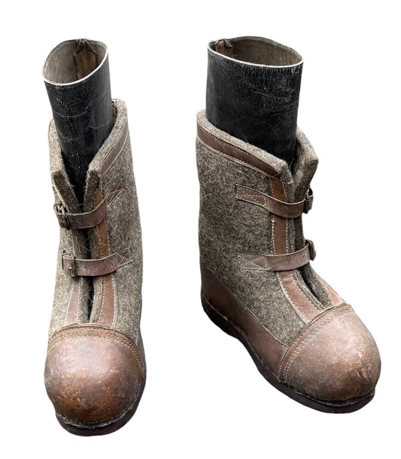 Wehrmacht Guard Boots with NCO/Officers Boots