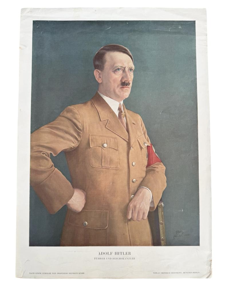 Adolf Hitler Print Heinrich Hoffmann