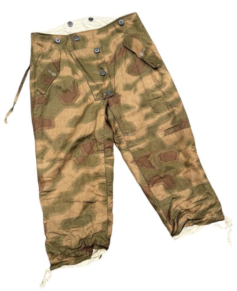 Wehrmacht reversable Water-Tan camo Winter Trousers