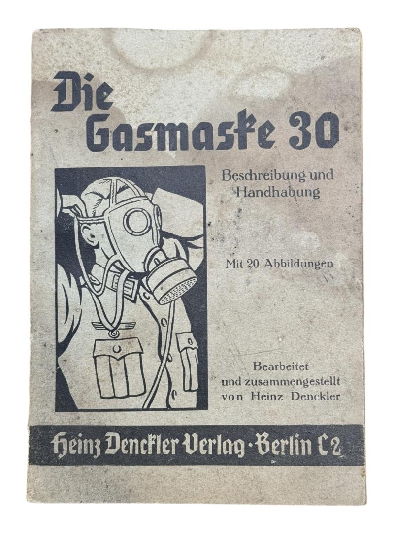 Die Gasmaske Instruction Booklet (SS Uscha marked)