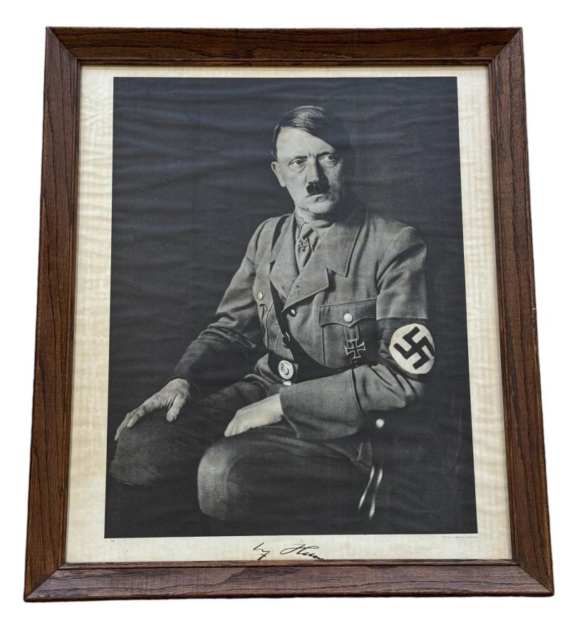 Official Framed State Portrait Adolf Hitler