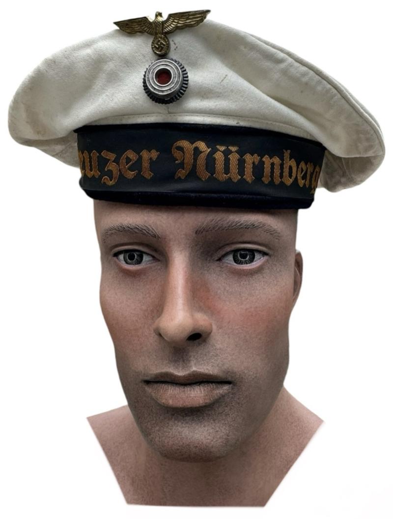 Kriegsmarine summer Teller Mutze