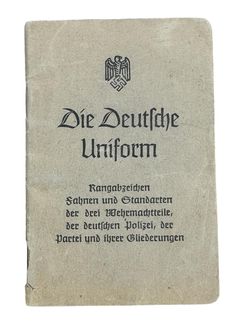 Die Deutsche Uniform wartime pocket Booklet