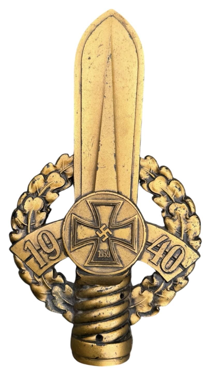 Third Reich Reichskriegerbund Pole Top