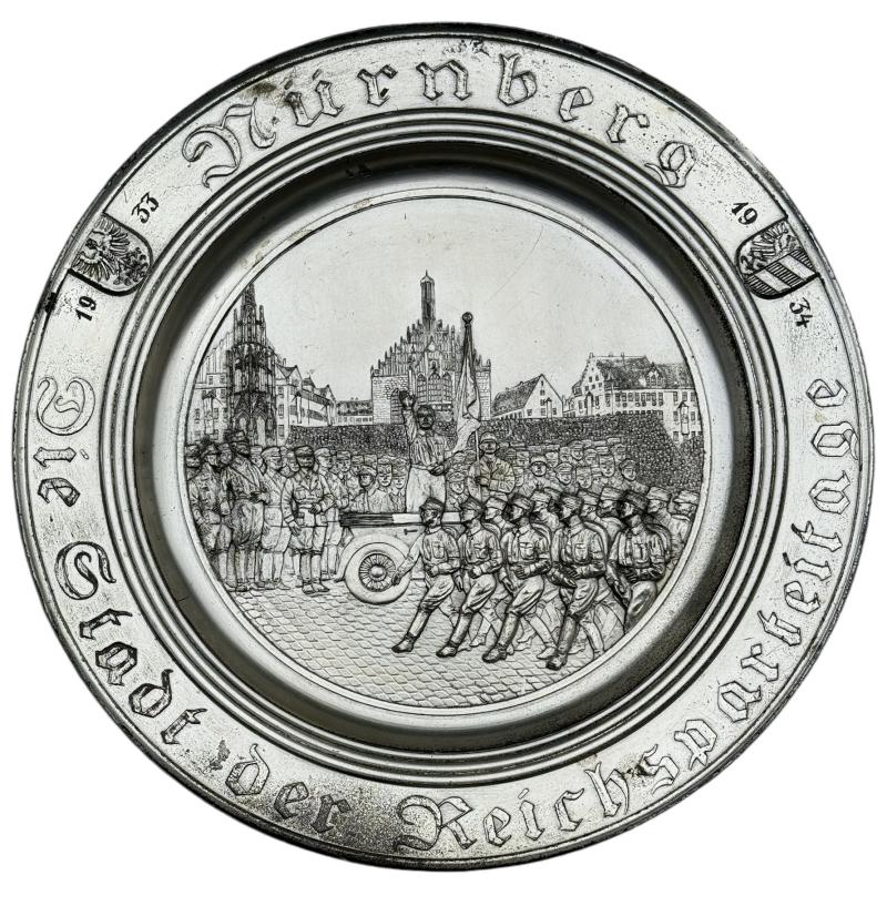 Wall Plate Nürnberg Die Stadt der Reichsparteitag