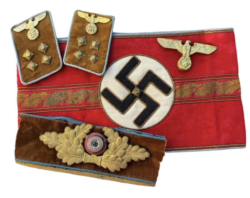 NSDAP Ortsgruppenleiter Armband and Insignia