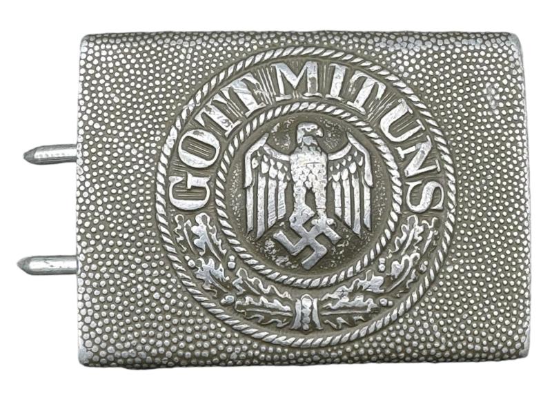 Wehrmacht Aluminium Belt Buckle