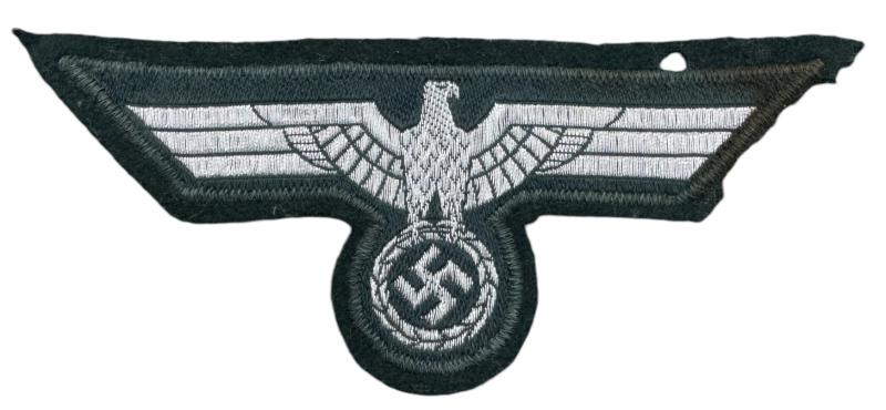 Wehrmacht Flatwire Officers Breast Eagle