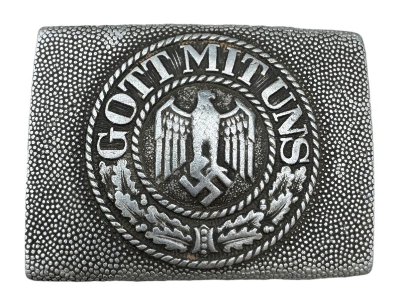 Wehrmacht Aluminium Belt Buckle