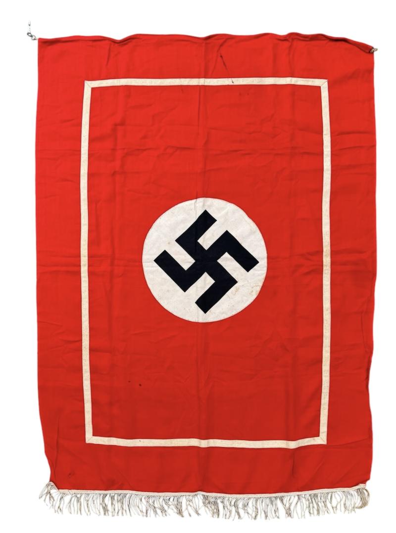 Used but nice untouched Third Reich podium banner