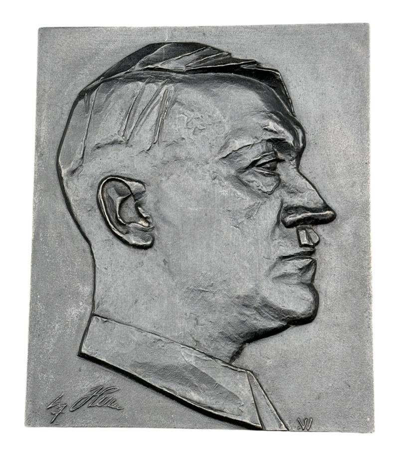 Adolf Hitler Wall Plaquette