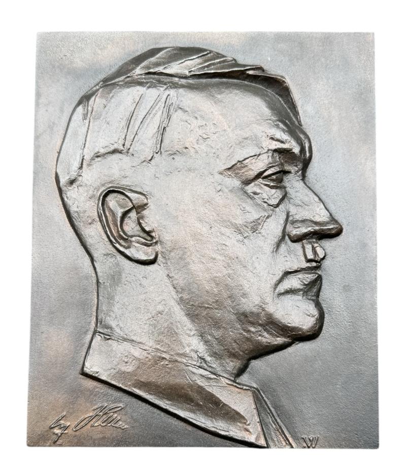 Adolf Hitler Wall Plaquette