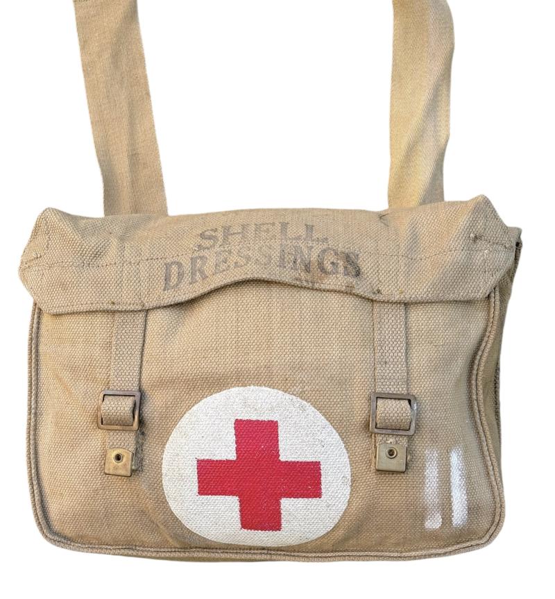 British WW2 Medic Bandage Pouch (Shell Dressings)