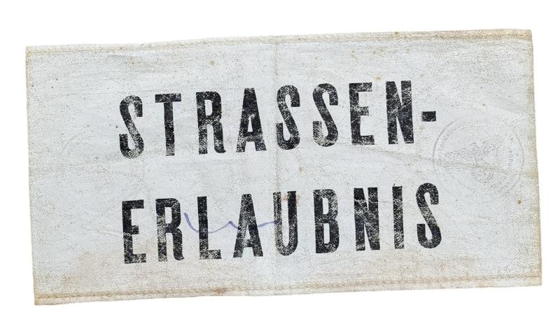 Strassen Erlaubnis Armband