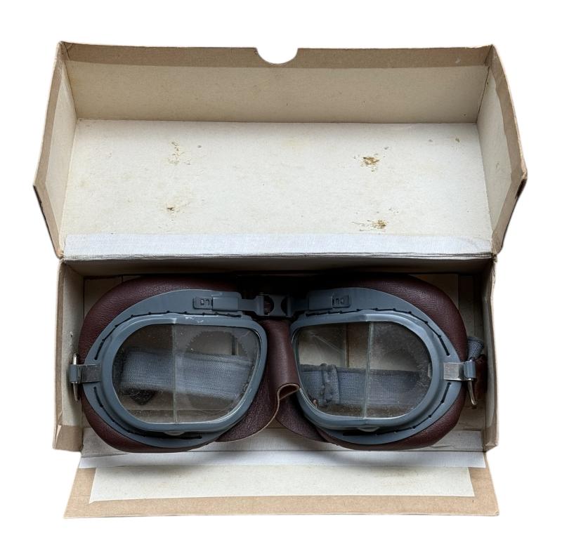 British WW2 RAF Flight Goggles MKVIII