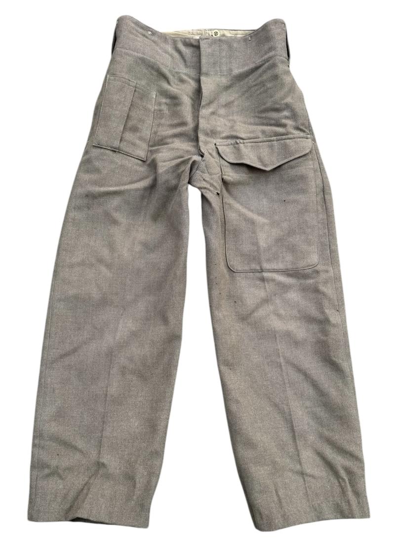 British WW2 39 Pattern Battle Dress Trousers