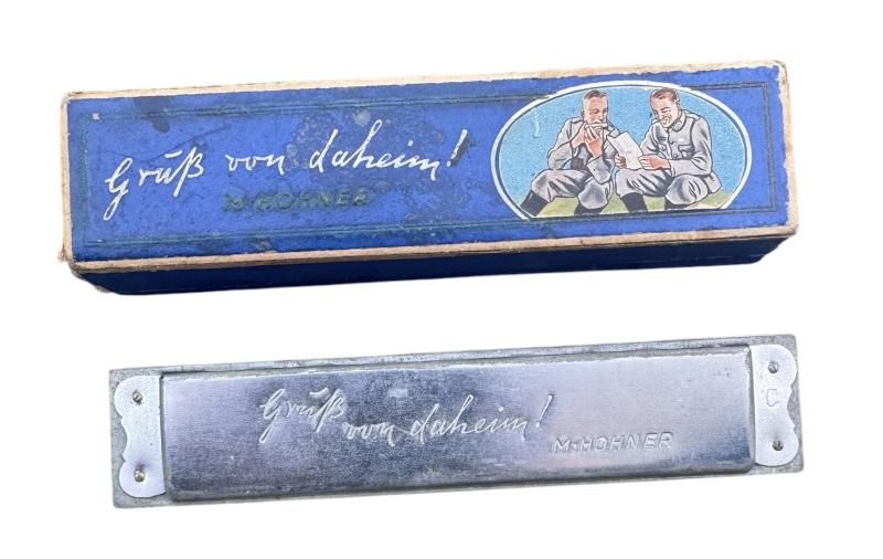 Wehrmacht Harmonica In original carton Case