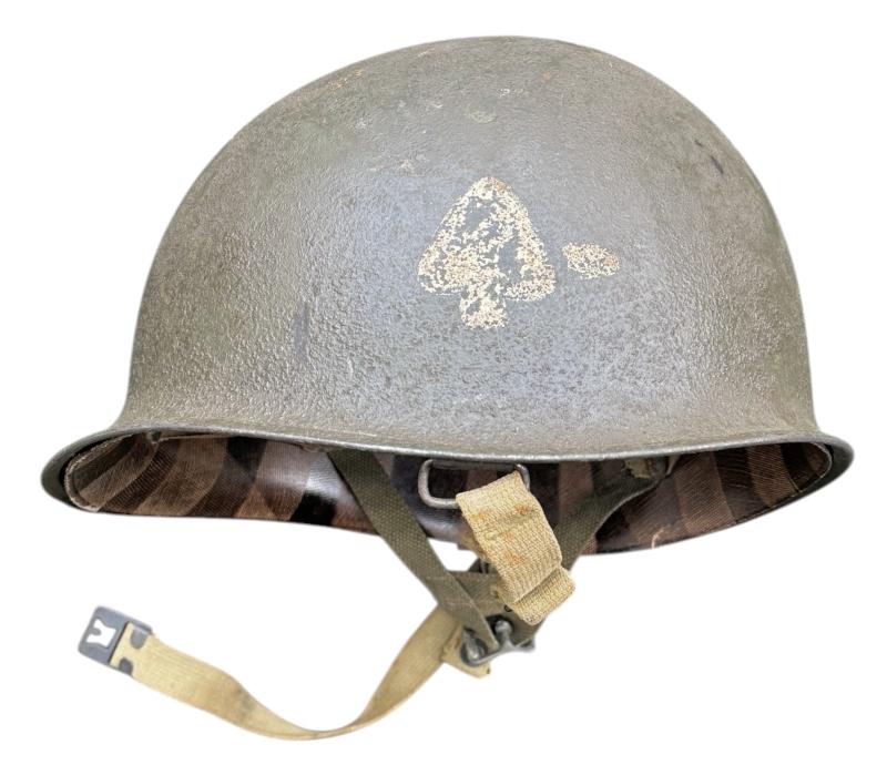 US WW2 late war 101th 506th Paratrooper Helmet