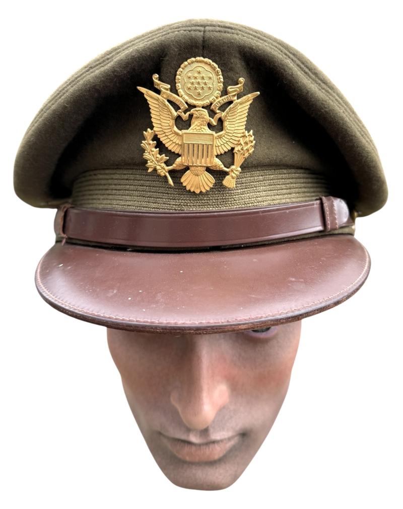 US WW2 Officers Visor Cap (Crusher)