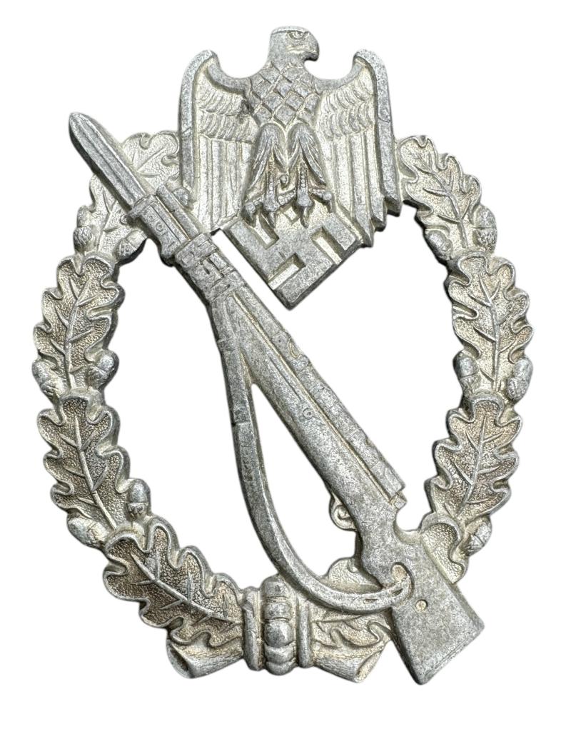 Infantry Assault Badge (IAB) Infanterie Sturm Abzeichen in Silver.