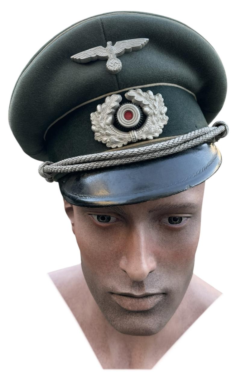 Wehrmacht Infantry Officers Visor Cap