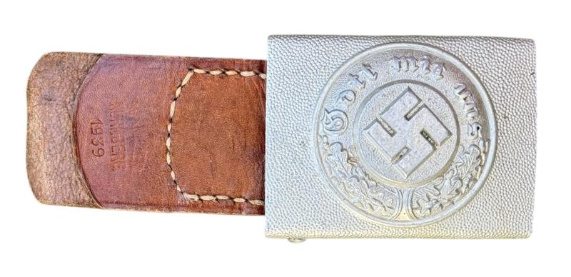 Polizei Belt Buckle with Tab