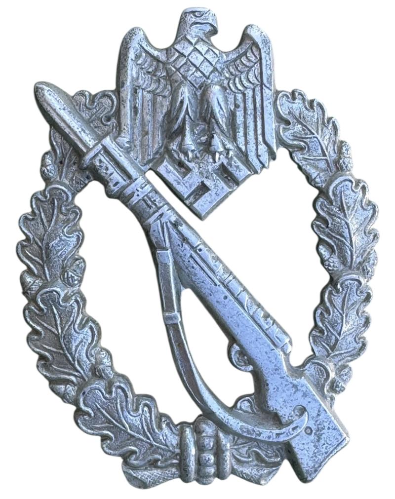 Infantry Assault Badge (IAB) Infanterie Sturm Abzeichen in Silver.
