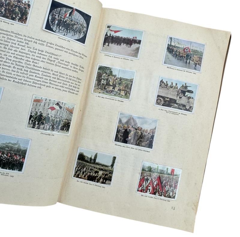 Cigarette pictures Album Kampf um’s Dritten Reich
