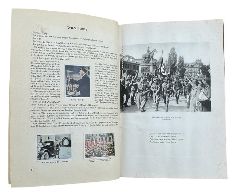 Cigarette pictures Album Kampf um’s Dritten Reich