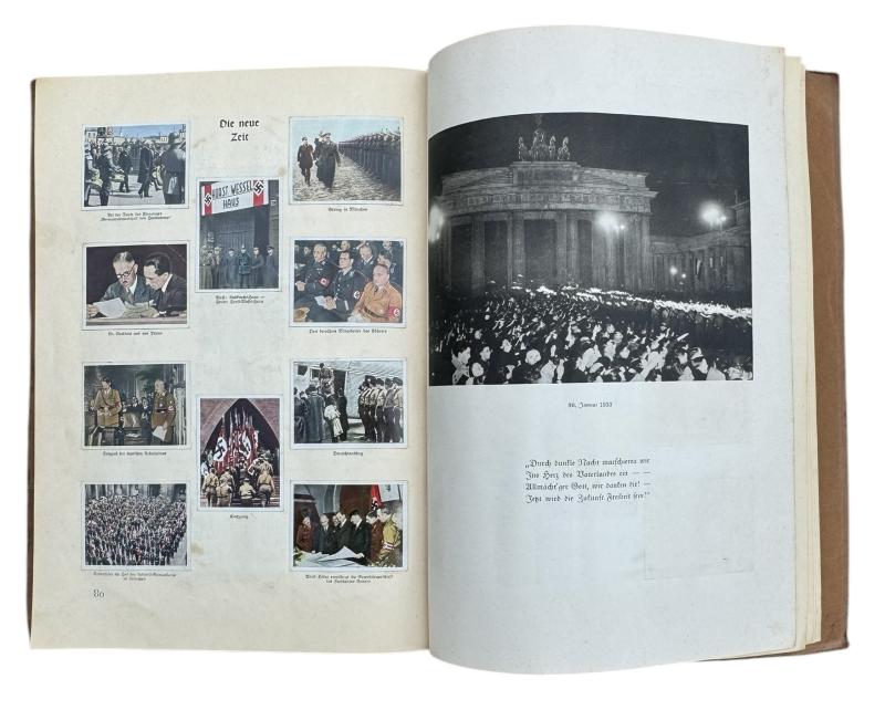 Cigarette pictures Album Kampf um’s Dritten Reich