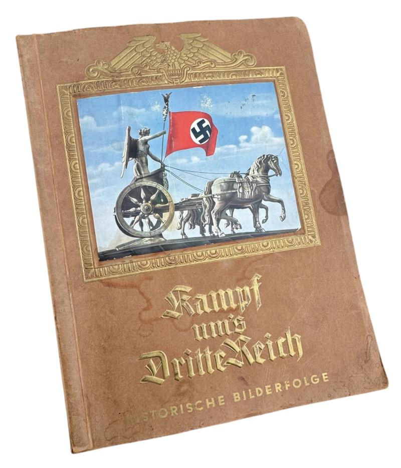 Cigarette pictures Album Kampf um’s Dritten Reich
