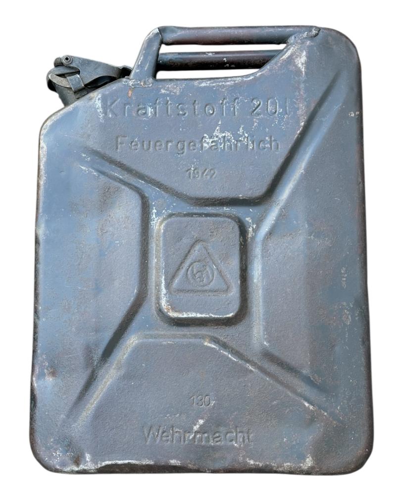 Wehrmacht Jerrycan with Battle Wear