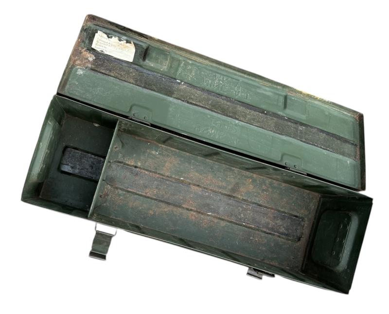 British WW2 steel Anti Tank Mine Case