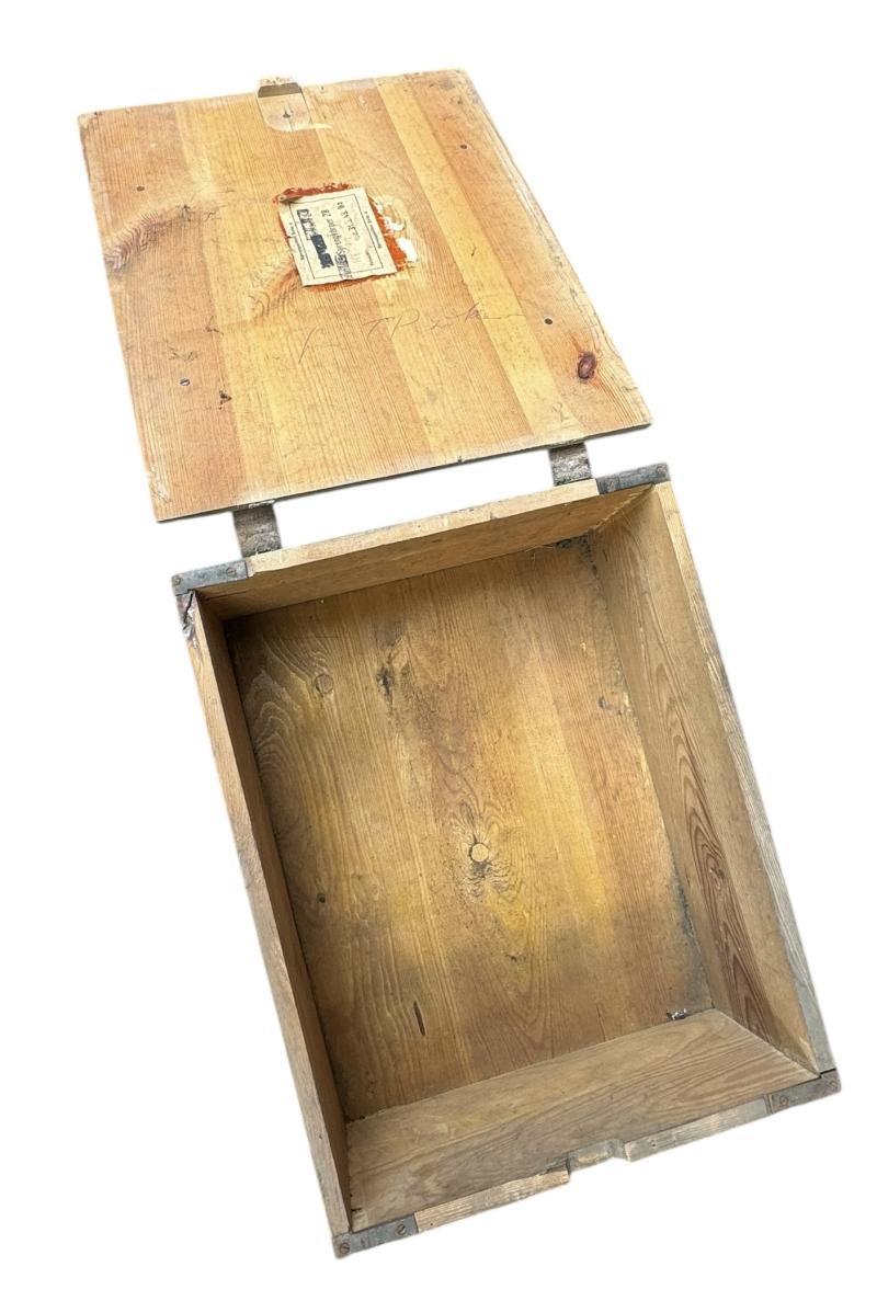 Wehrmacht wooden Tropical Ammunition Case