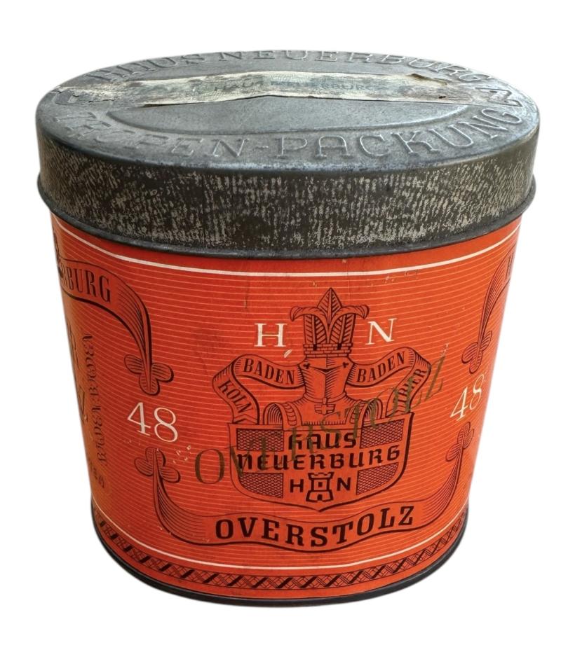 German WW2 era Overstolz Cigarette Can