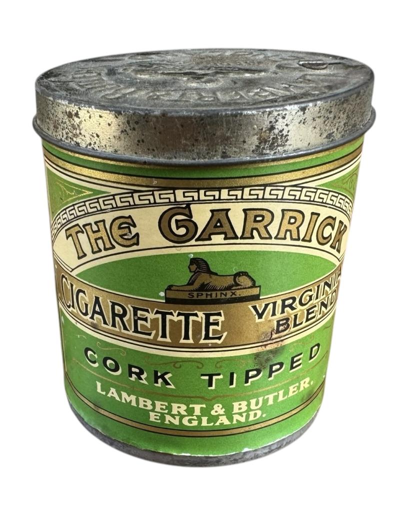 British WW2 The Garrick Cigarette Can