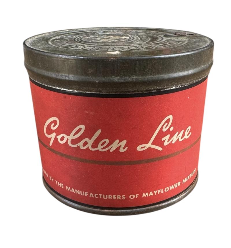 British WW2 Golden line Cigarette Can