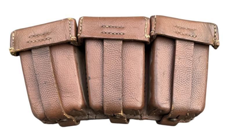 Wehrmacht/Luftwaffe brown K98 Ammunition Pouch