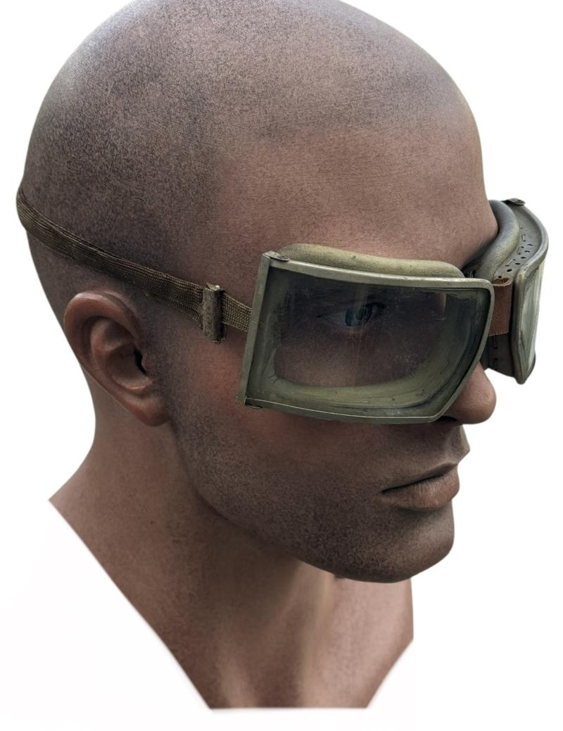 Early Wehrmacht Motorcycle Dust Goggles