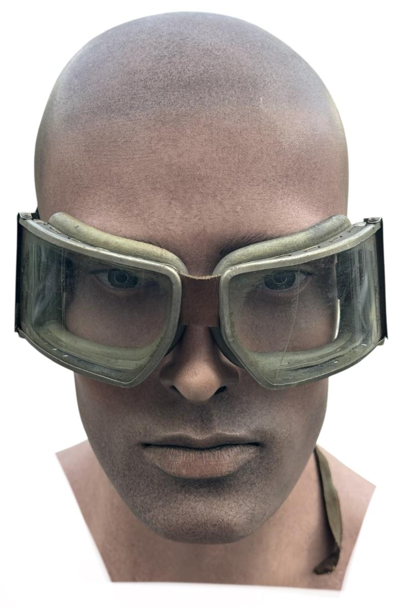 Early Wehrmacht Motorcycle Dust Goggles