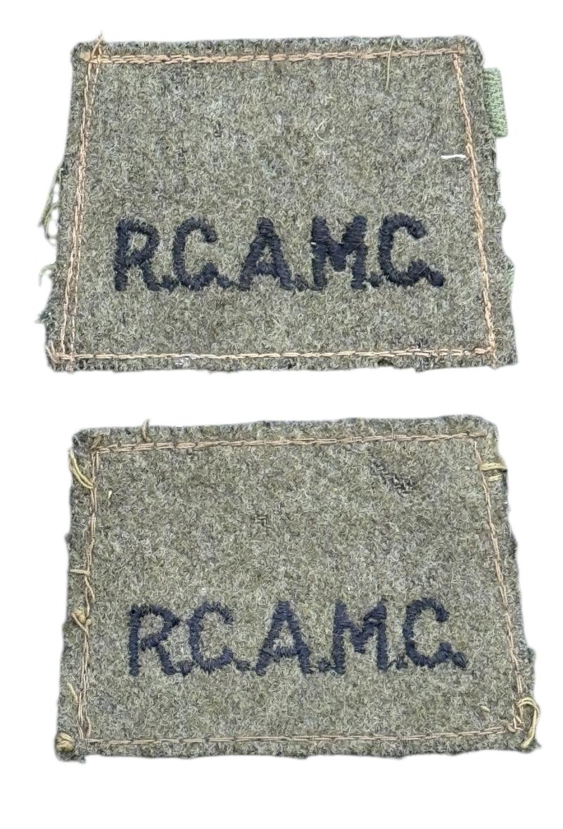 Canadian WW2 slip-on Shoulder Titles
